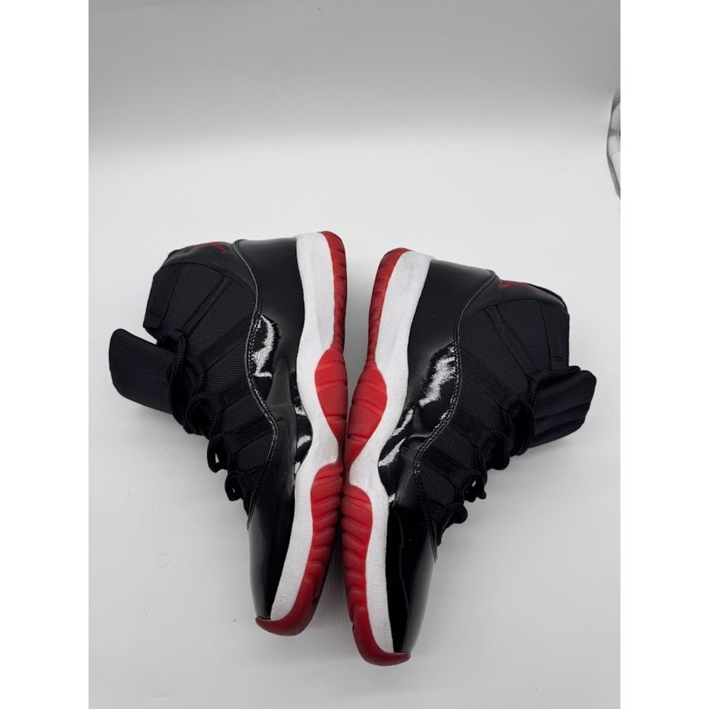 Jordan 11 Retro Bred 2019 Black True Red White Sneakers‎ 378037-061 Mens 13
